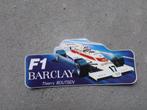 autocollant F1 thierry boutsen, Verzamelen, Ophalen, Nieuw, Auto's