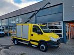 Iveco Daily 70C17 Servicewagen/ Kraan/ Winch (bj 2012), Auto's, Vrachtwagens, Automaat, Euro 5, Zwart, Overige kleuren