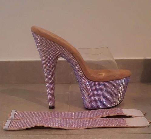 PLEASER BEJEWELED Rosé, Vêtements | Femmes, Chaussures, Neuf, Chaussures de danse, Rose, Enlèvement ou Envoi