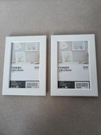 2 witte kaders 10 x 15 cm, Huis en Inrichting, Minder dan 50 cm, Nieuw, Ophalen of Verzenden, Minder dan 50 cm