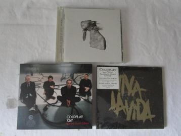 Lot de 3 CD "COLDPLAY"