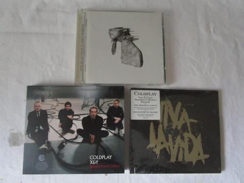 Lot de 3 CD "COLDPLAY", CD & DVD, CD | Rock, Comme neuf, Pop rock, Enlèvement ou Envoi