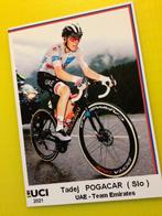 wielerkaart 2021 team uae tadej pogacar, Verzenden, Zo goed als nieuw