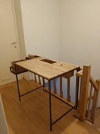 Houten bureau, Huis en Inrichting, Ophalen, Zo goed als nieuw, Bureau