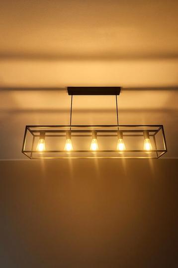 Eglo - Blackcrown - Suspension noire + 5 ampoules LED beschikbaar voor biedingen