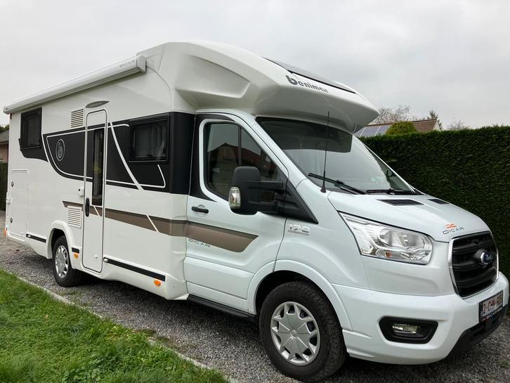 Te koop: mobilhome Ford Benimar 170pk 5pers: btw aftrekbaar, Caravans en Kamperen, Mobilhome-accessoires, Ophalen