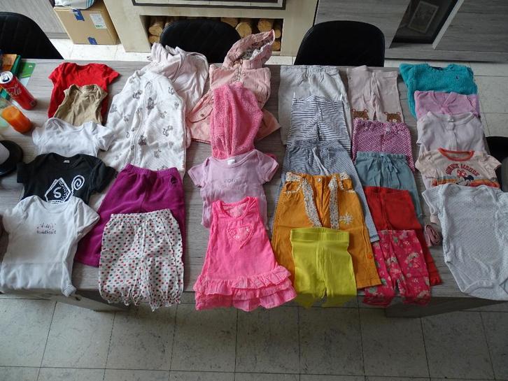 4 zakken babykleding 74-80, Kinderen en Baby's, Babykleding | Maat 74, Gebruikt, Overige typen, Ophalen