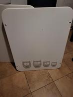 Baby bedje wit met bijna nieuw matrasje gedemonteerd, Matelas, Moins de 70 cm, Comme neuf, Enlèvement