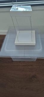 Luster met indirect licht. Grossman 50cm x 50cm, Ophalen, Zo goed als nieuw, Glas, Minder dan 50 cm