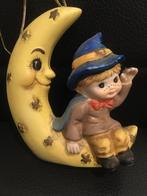 Décoration lune chapeau bleu., Enlèvement, Neuf