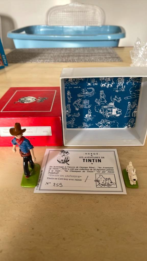 Kuifje Pixi 4522 Kuifje als cowboy en Snowy, Verzamelen, Stripfiguren, Zo goed als nieuw, Kuifje, Ophalen of Verzenden