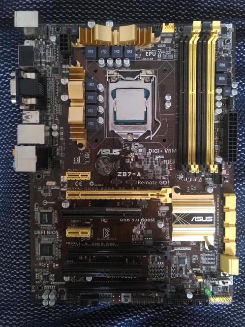 Asus Z87-A moederbord, Computers en Software, Moederborden, Gebruikt, Intel, DDR3, Ophalen of Verzenden