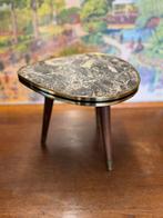 Vintage kidney tafeltje plantenstaander 60’s, Ophalen of Verzenden