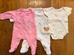 Lot vêtements bébé fille 0m/naissance Noukie’s 3 pc, Kinderen en Baby's, Babykleding | Maat 50, Meisje, Zo goed als nieuw, Nacht- of Onderkleding