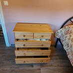 Commode en bois, 5 tiroirs ou plus, Comme neuf, Pin