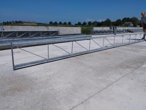 stalen spanten met gootsteun, Doe-het-zelf en Bouw, Metalen, Gebruikt, IJzer, Ophalen