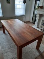 TEAK houten eettafel, Huis en Inrichting, Tafels | Eettafels, Ophalen, Zo goed als nieuw, Rechthoekig, Teakhout