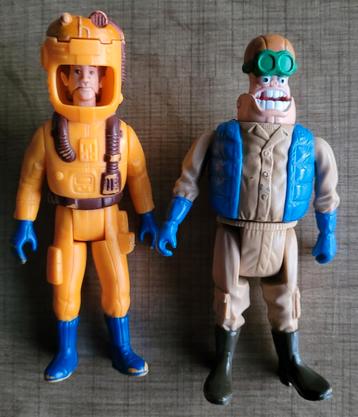 Ghostbusters: 2 actiefiguren (Kenner Toys 1986) beschikbaar voor biedingen