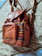Handtas rugzak in leder, Handtassen en Accessoires, Tassen | Damestassen, Ophalen of Verzenden, Nieuw, Handtas