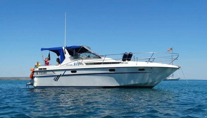 ARCOA 975, Watersport en Boten, Motorboten en Motorjachten, Gebruikt, Polyester, 9 tot 12 meter, Diesel, Binnenboordmotor, 50 pk of meer