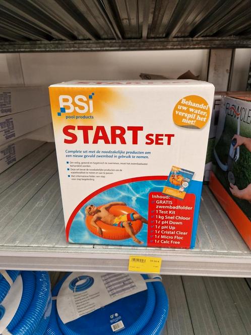 Start kit pour piscine. Valeur 49,9€, Jardin & Terrasse, Accessoires de piscine, Neuf, Agent de nettoyage, Enlèvement ou Envoi