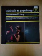 SPIRITUALS & GOSPELSONGS, The Reverend Kelsey (lp), Cd's en Dvd's, Vinyl | Jazz en Blues, Gebruikt, Ophalen, 12 inch