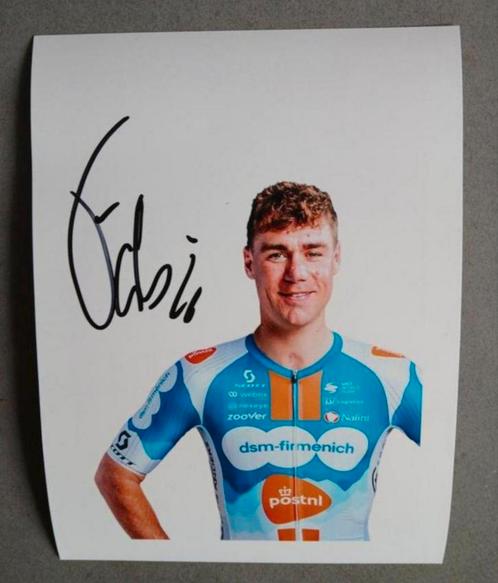 Gesigneerde foto van Fabio Jakobsen., Sport en Fitness, Wielrennen, Nieuw, Verzenden