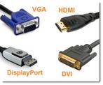 Câbles DVI, Imprimante, DisplayPort, HDMI, Alimentation, Informatique & Logiciels, Comme neuf, Enlèvement ou Envoi