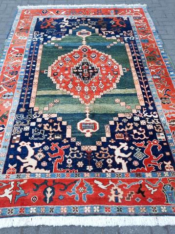 Kazak/Azeri- handgeknoopt tapijt- Abrash kleuren-300x210 cm  beschikbaar voor biedingen