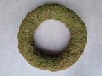 Krans mos  diameter 25cm bloemschikken, Ophalen of Verzenden, Zo goed als nieuw