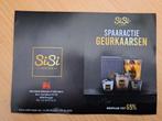 240 spaarzegels SiSi Maison Geurkaarsen, Ophalen