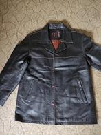 Veste homme en cuir de la marque GF (Gentleman Farmler).Tail, Comme neuf, Brun, Enlèvement ou Envoi, Taille 52/54 (L)