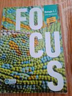 Focus Biologie 4.1 Leerwerkboek (editie 2024) (incl. Pelckma, Boeken, Schoolboeken, Ophalen of Verzenden, Zo goed als nieuw, Nederlands