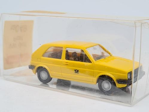 Volkswagen VW Golf (jaune) - Wiking 1:87, Hobby & Loisirs créatifs, Voitures miniatures | 1:87, Comme neuf, Voiture, Wiking, Envoi