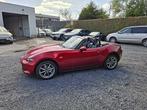 Mazda MX-5 1.5i Skyactiv-G Exclusive Line, Auto's, Mazda, Zwart, Cabriolet, Navigatiesysteem, 130 pk