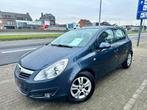 Opel Corsa 5deurs 12/2009 1.2 benzine 102dkm Airco Cruise, Voorwielaandrijving, Stof, 139 g/km, Blauw