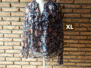 (178) - blouse femme t.XL noir - gemo - beschikbaar voor biedingen