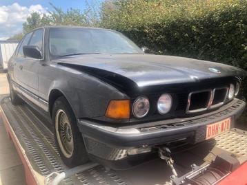 BMW 750i (Type E32) van eerste eigenaar voor opmaak of onder