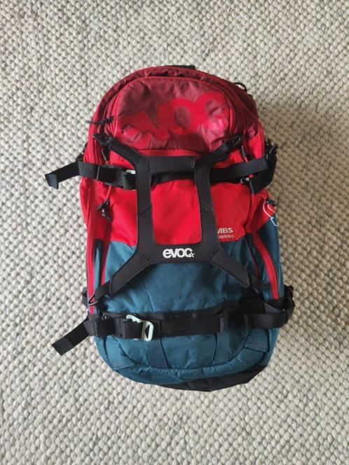 ABS lawinerugzak met Evoc zip-on (30L), Sport en Fitness, Skiën en Langlaufen, Gebruikt, Overige typen, Ophalen