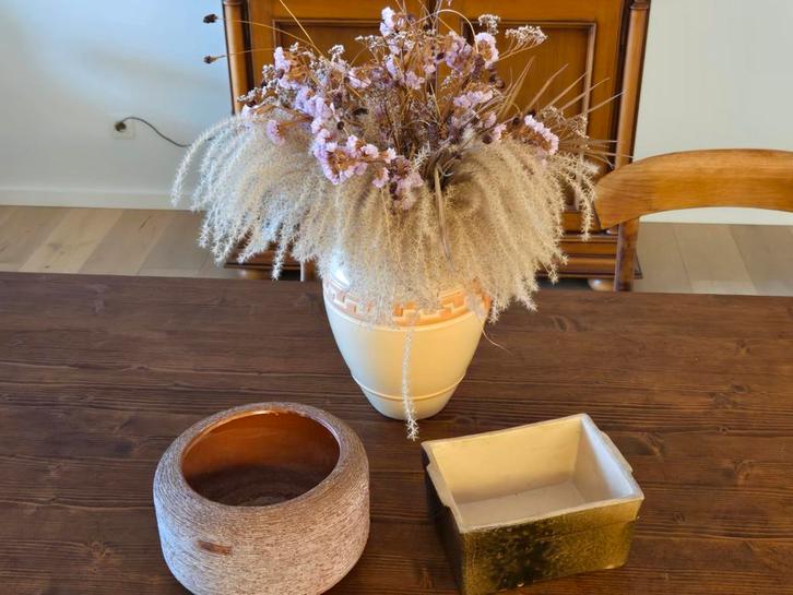 Drie mooie items voor maar 5 euro in perfecte staat,, Antiek en Kunst, Antiek | Vazen, Ophalen of Verzenden