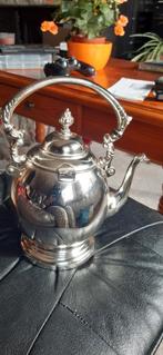 Verzilverde theepot, merkteken 1 onderaan, Ophalen of Verzenden