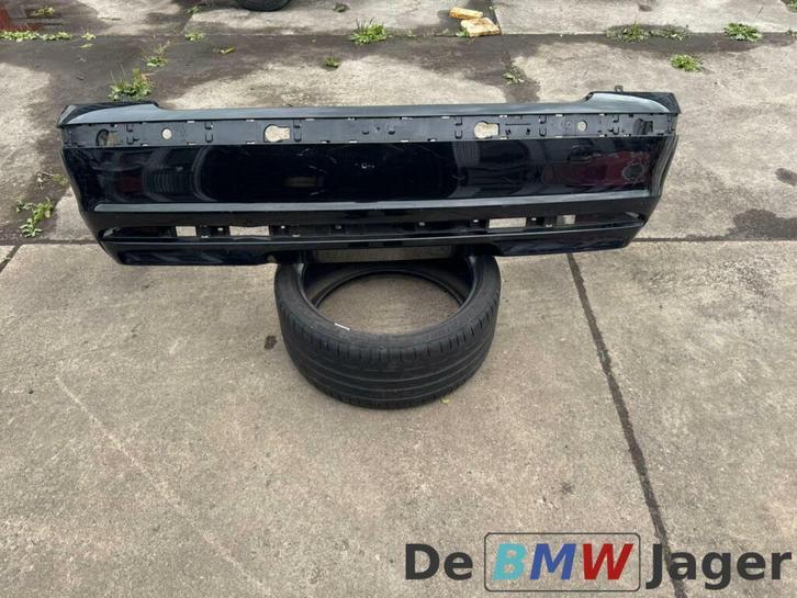 Achterbumper zwart BMW 7-serie E65 E66 LCI 51127142213, Auto-onderdelen, Carrosserie, Bumper, BMW, Achter, Gebruikt, Ophalen of Verzenden