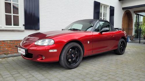 Unieke Mazda mx5 1.8L, Autos, Mazda, Particulier, Essence, Cabriolet, 2 portes, Boîte manuelle, Noir, Enlèvement