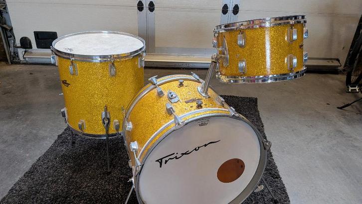 Trixon drum big band deluxe 1962 vintage, Musique & Instruments, Batteries & Percussions, Utilisé, Enlèvement