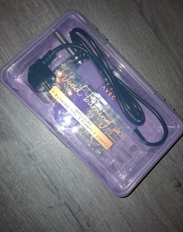 Nieuwe complete pyrografieset — nooit gebruikt, Hobby en Vrije tijd, Knutselen, Ophalen of Verzenden