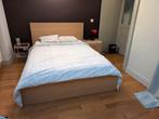 Bed (140cm), lattenbodem en matras, Huis en Inrichting, Ophalen, Gebruikt, Twijfelaar