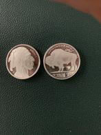 Zilver silver round bullion works american buffalo 2017  1oz, Postzegels en Munten, Munten | Amerika, Ophalen of Verzenden, Midden-Amerika