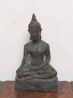 Ancien bouddha en bronze de Thaïlande, Antiquités & Art, Envoi