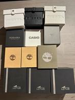 12 heren horloges, verschillende merken, Handtassen en Accessoires, Horloges | Heren, Overige merken, Overige materialen, Gebruikt