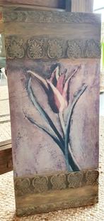 Zeer mooi houten wandpaneel 61x28, Ophalen